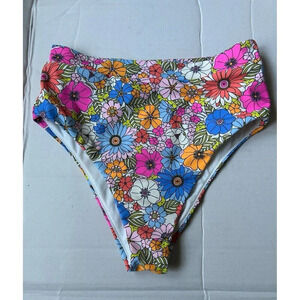 Raisins cheeky high rise Swim bikini bottom size Small